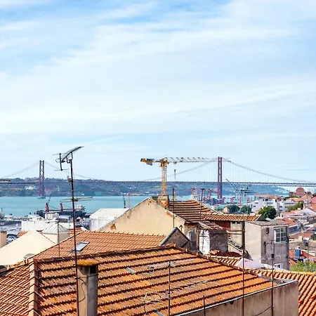 Breathtaking View Over Lisbon Apartament Lizbona